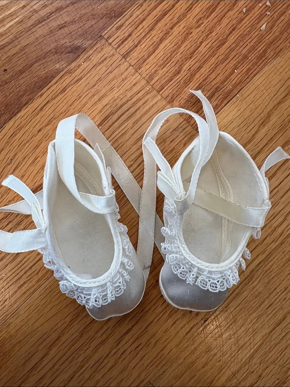 Vintage baby girl shoes
